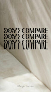 don't compare motivation