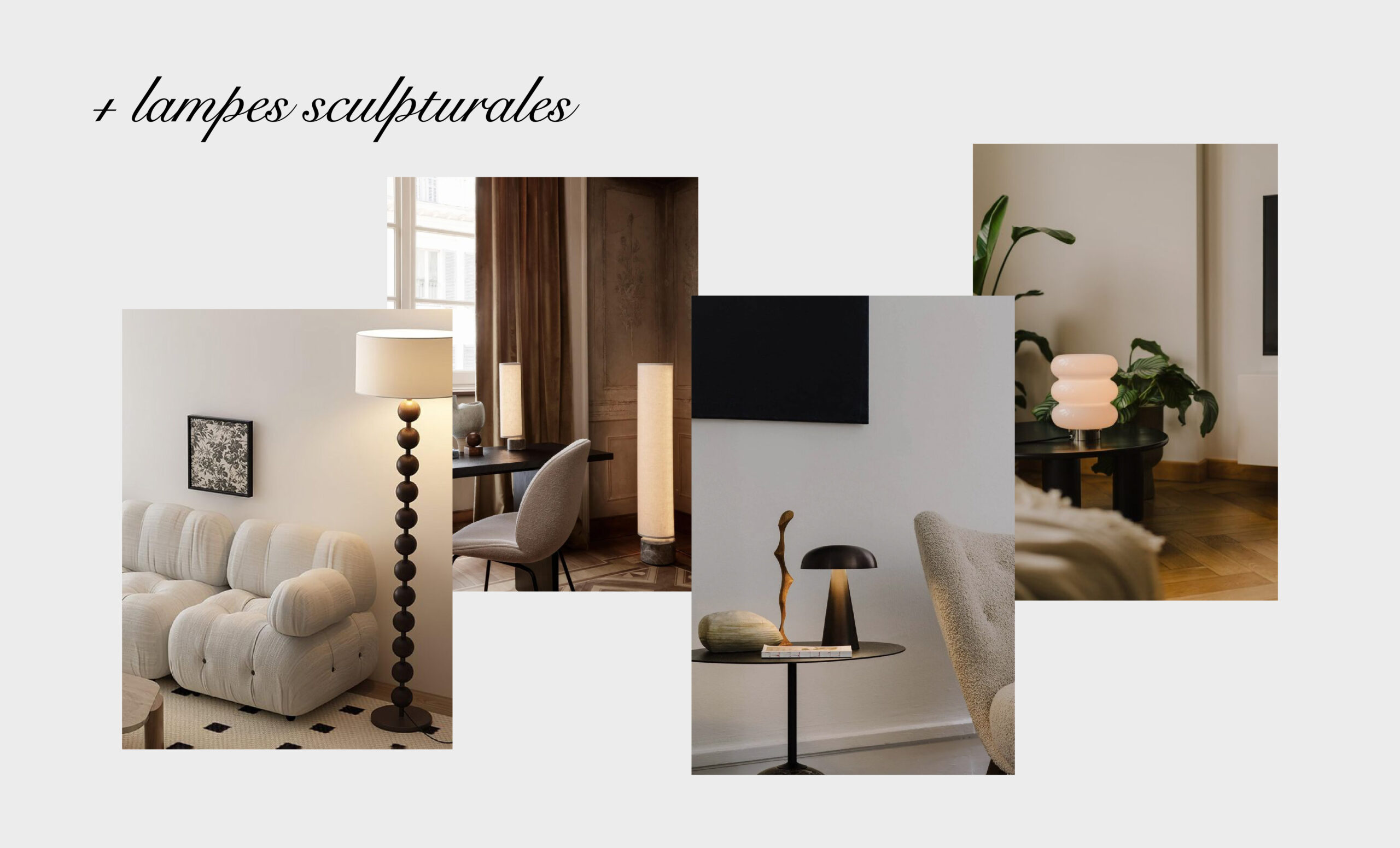 tendances deco lampes