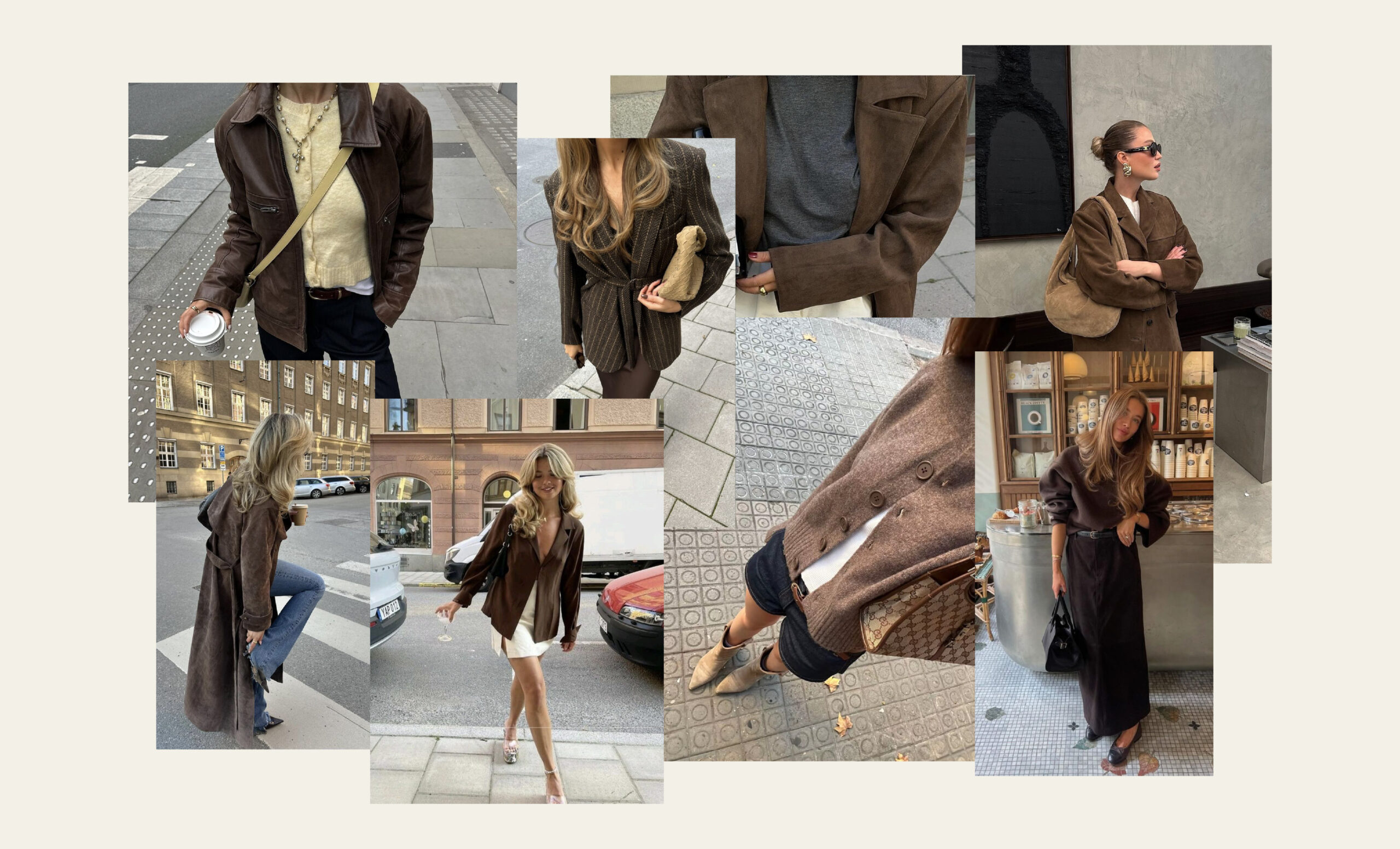 tendance mode marron