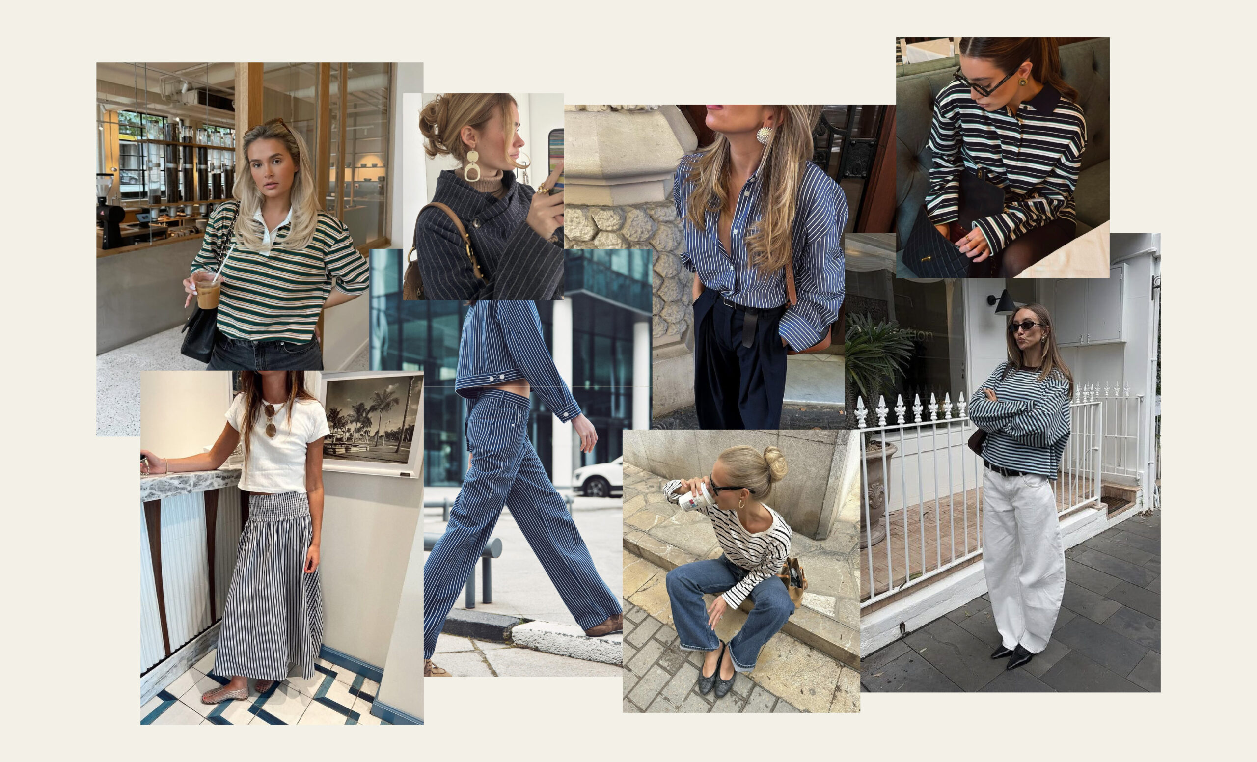 tendance rayures mode