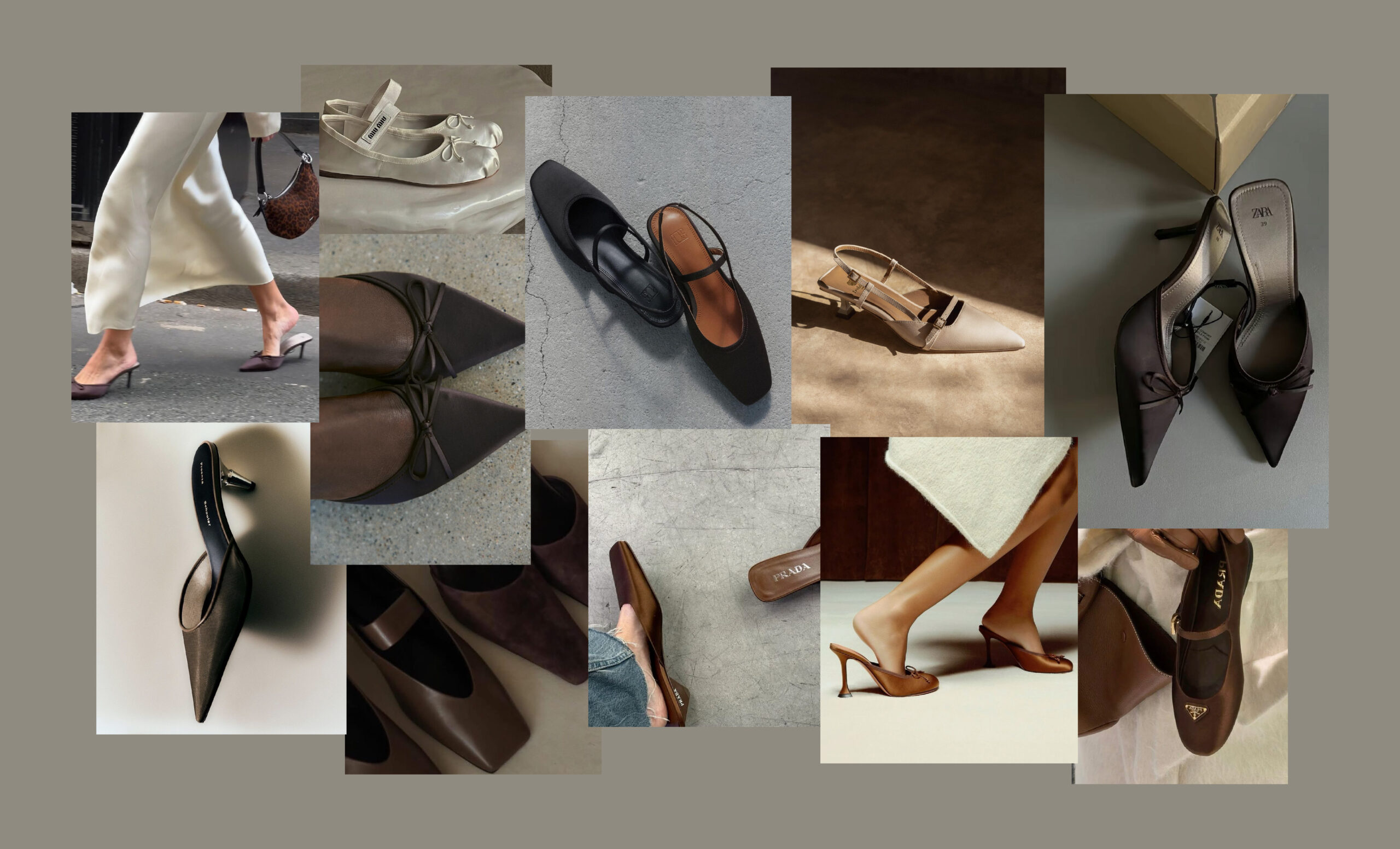 chaussures en satin femme
