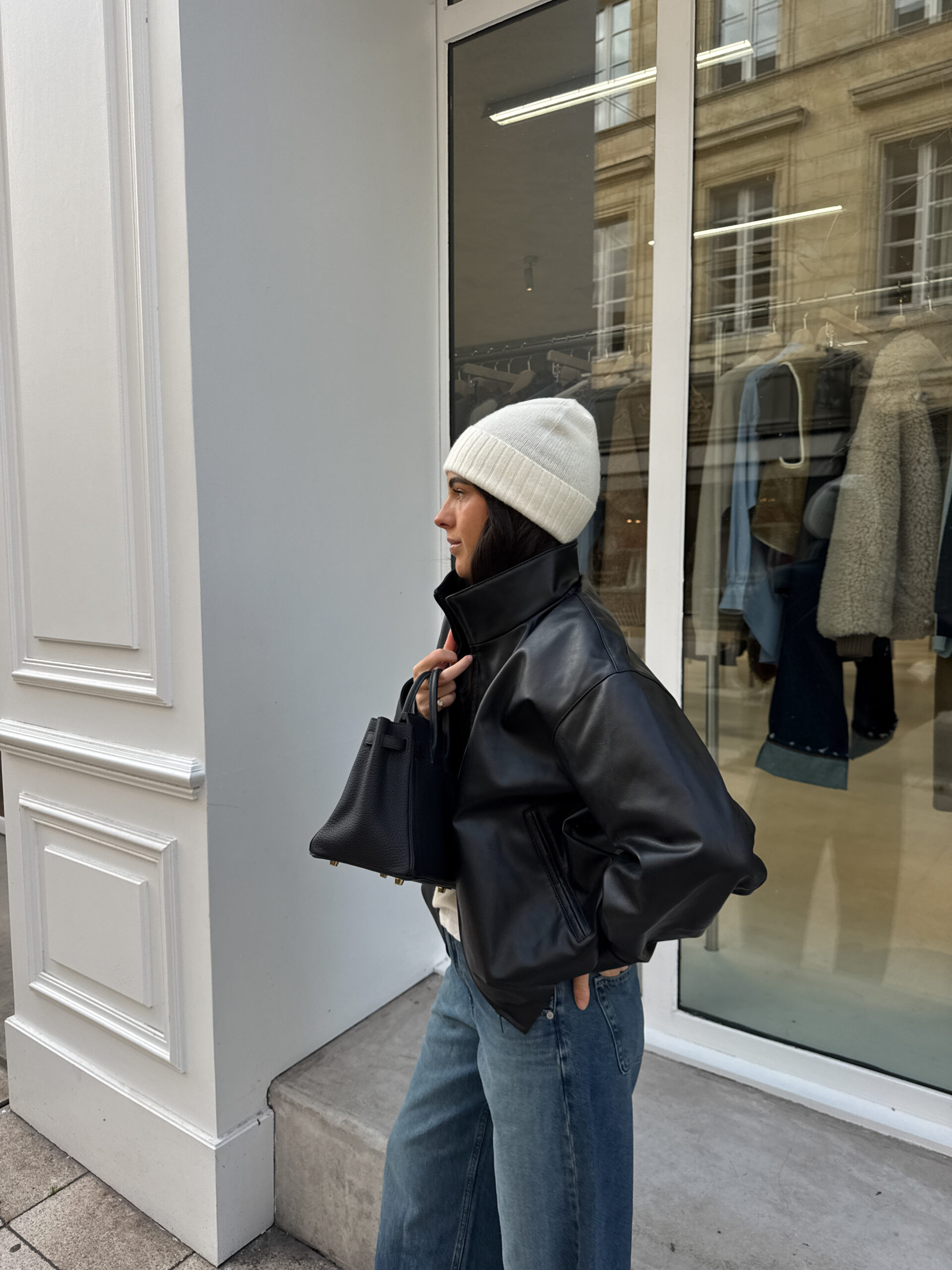 veste col montant femme hiver