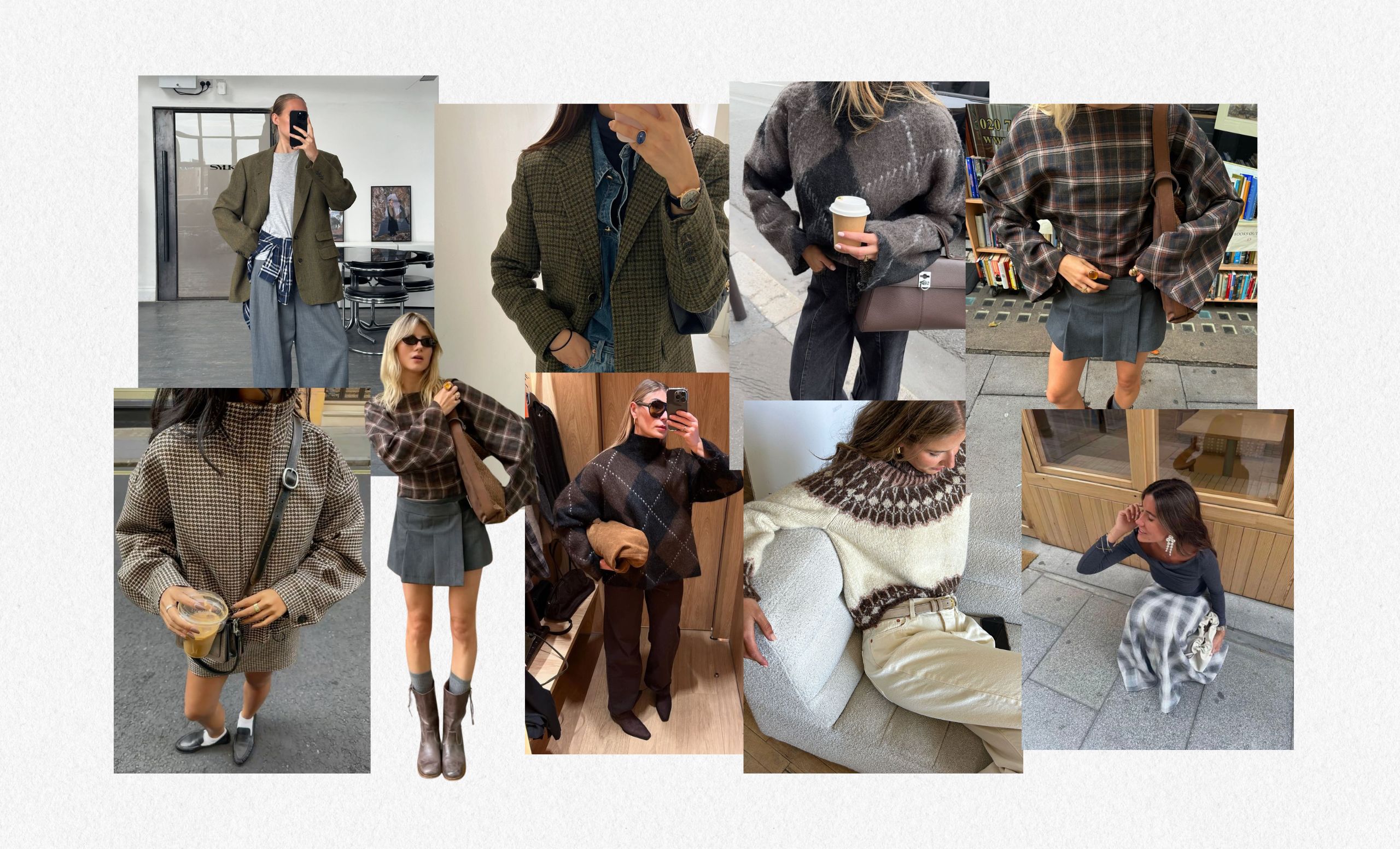 motif heritage carreaux jacquard