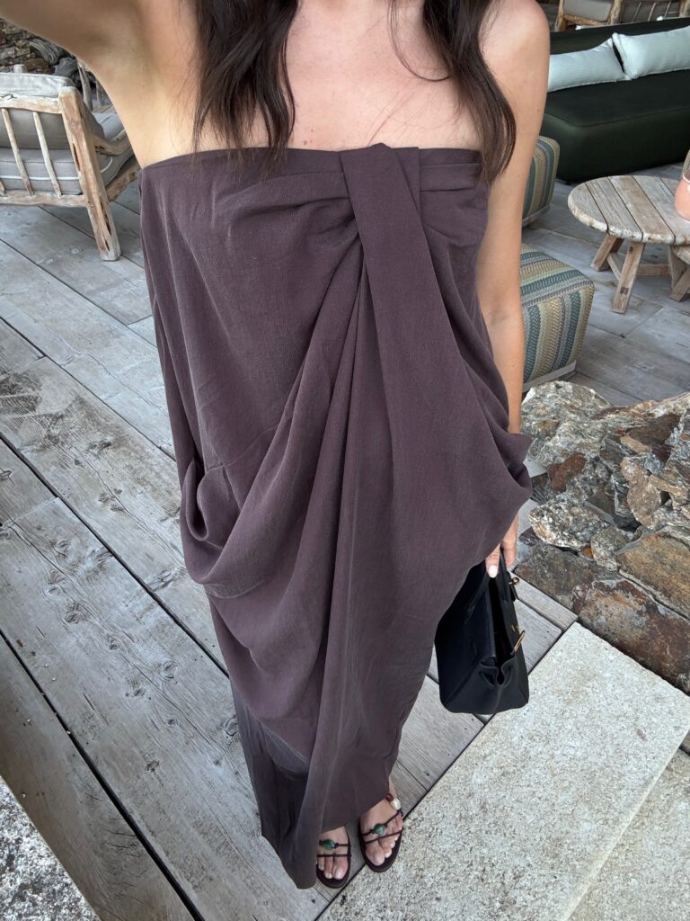 robe bandeau femme été