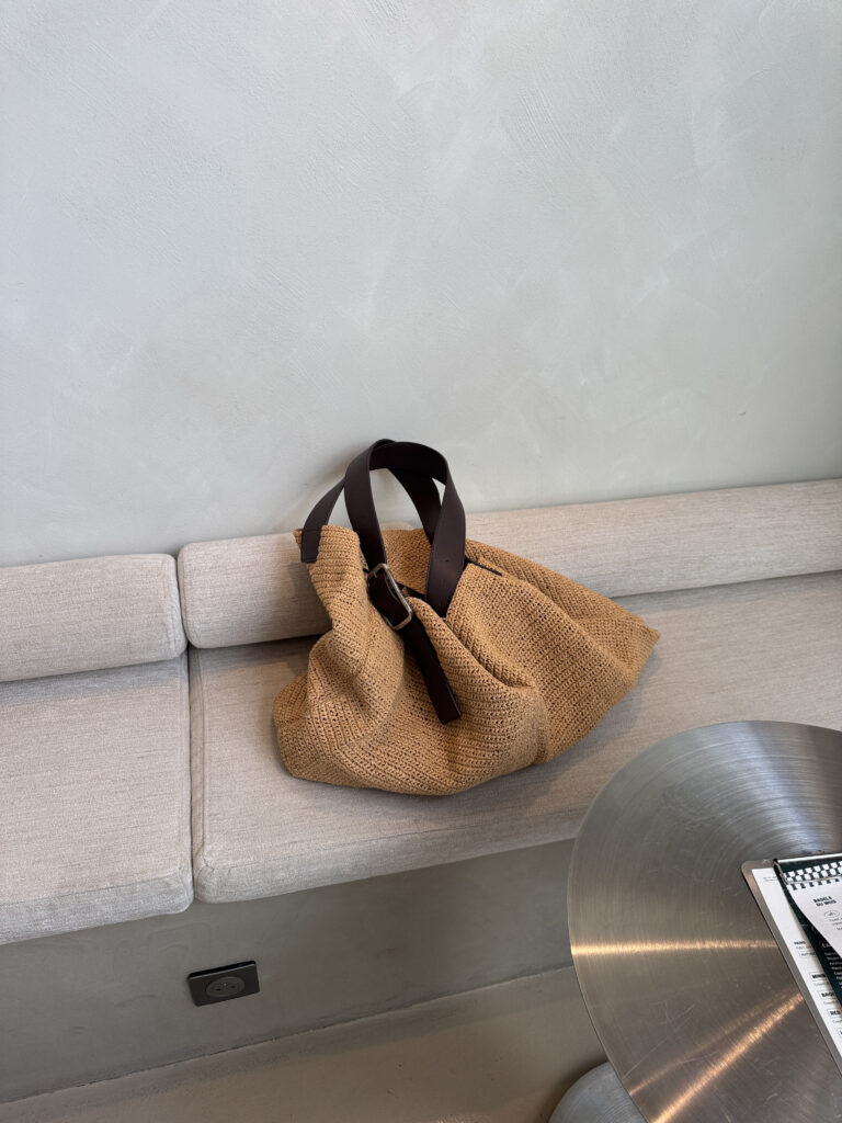 paniers et sacs en raphia femme