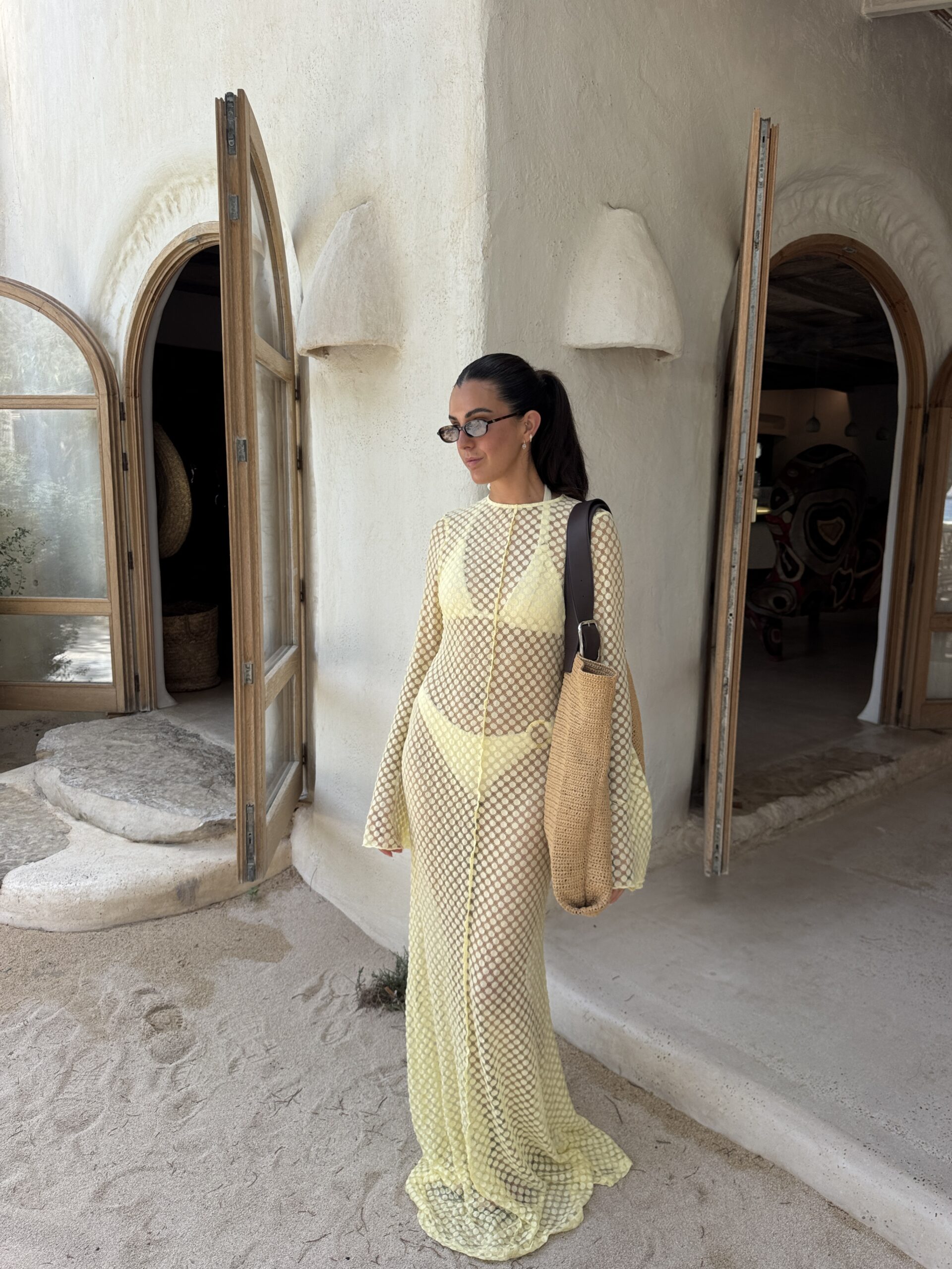robe de plage crochet femme