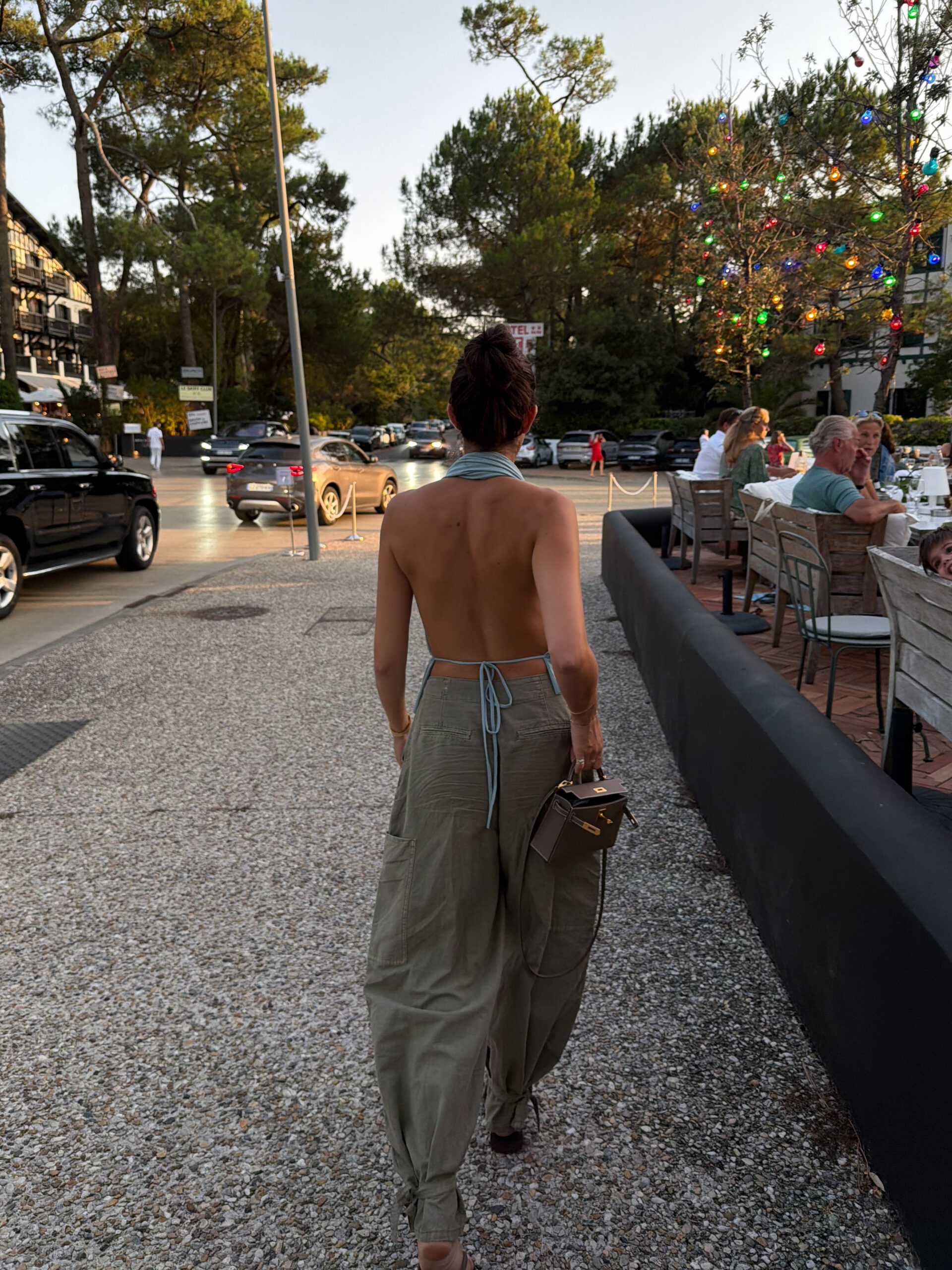 pantalon cargo tendance femme